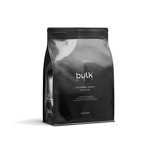 Bulk Informed Whey Protein Isolate Powder, Protein Shake with Added Digestive Enzymes