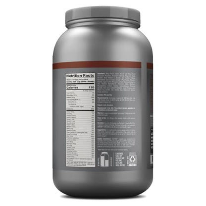 Isopure Dutch Chocolate Whey Isolate Protein Powder with Vitamin C & Zinc for Immune