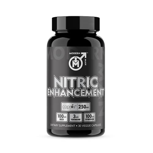 Nitric Oxide Enhancement by Modern Man – Pump Enhancing Alpha Male Booster for Men