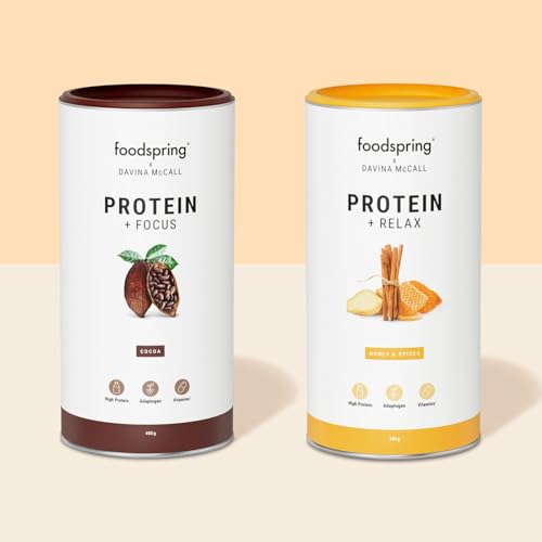 foodspring x Davina McCall – Focus Protein Powder Shake for Your Daily Protein, Vitamin & Mineral Needs