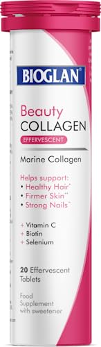 Bioglan Collagen Effervescent | 1000mg | Hydrolysed Marine Collagen