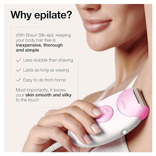 Braun Epilator Silk-epil 3 3-270, Hair Removal Device, Epilator for Women, Shaver & Trimmer