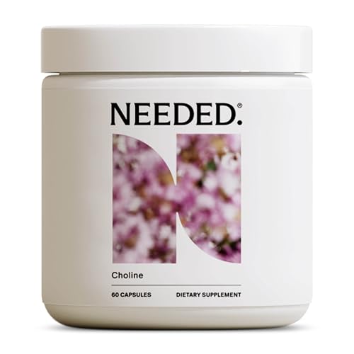 Needed. Prenatal Choline - Optimal Prenatal Choline Add On, 250Mg Talc-Free Filler, Heavy Metals