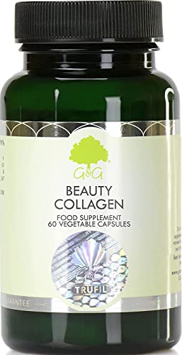 Beauty Collagen | Collagen & Hyaluronic Acid Supplement | 60 Capsules | Hydrolysed Marine Collagen