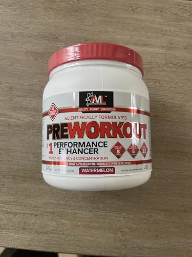 Advanced Molecular Labs - Preworkout Powder, Increases Drive, Performance Enhancer, Watermelon, 18.34 oz