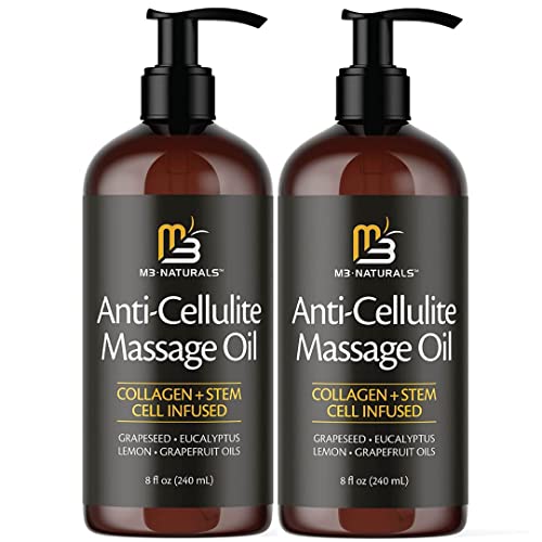 Anti Cellulite Massage Oil Infused with Collagen & Stem Cell Instant Toning Firming