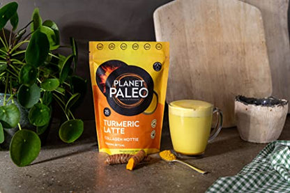 Planet Paleo Pure Collagen - Turmeric Latte (260g, 25 Servings)