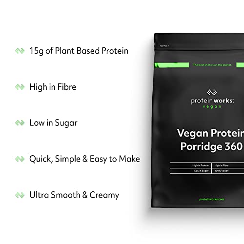 Protein Works - Vegan Protein Porridge 360 | High Protein Breakfast | Plant-Based | Chocolate | 450g