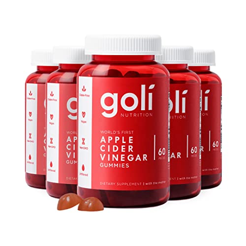 Goli Nutritional Supplement, Apple Cider Vinegar Gummy Vitamins - 300 Count - Vitamins B