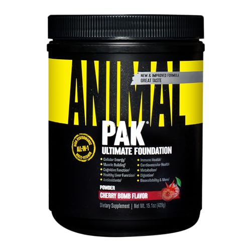 Animal Pak - Vitamin Powder with Zinc, Magnesium, Amino Acids and More - Digestive 