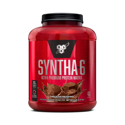 BSN SYNTHA-6 Whey Protein Powder with Micellar Casein, Milk Protein Isolate, Chocolate 