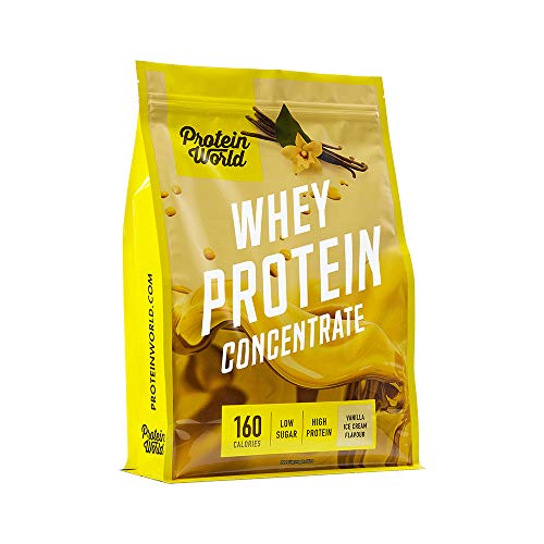 Protein World - Whey Protein Concentrate - High Protein, Low Sugar Post-Workout Shake