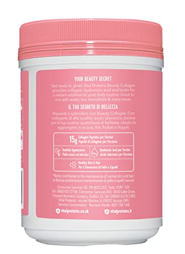 Vital Proteins Beauty Collagen Peptides Powder Strawberry Lemon 271g