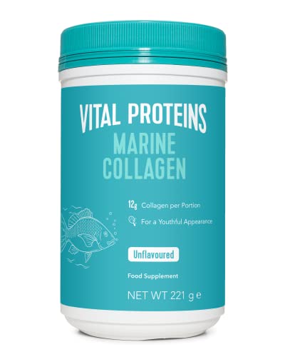 Vital Proteins Marine Collagen Peptides Powder Supplement - Hydrolyzed Collagen - 221g Canister