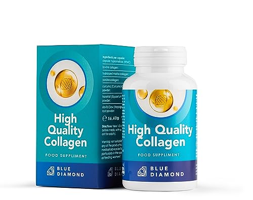 Premium 90 Marine Capsules - 530mg Natural Marine Collagen with Porcine & Bovine Collagen 