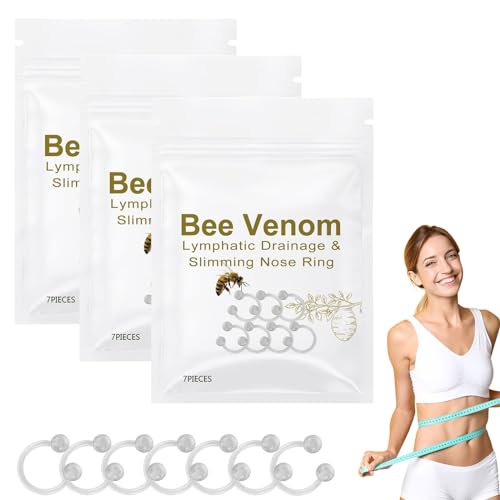 Beee Venom Lymphatic Drainage & Slimming Nose Ring (3 Packs)