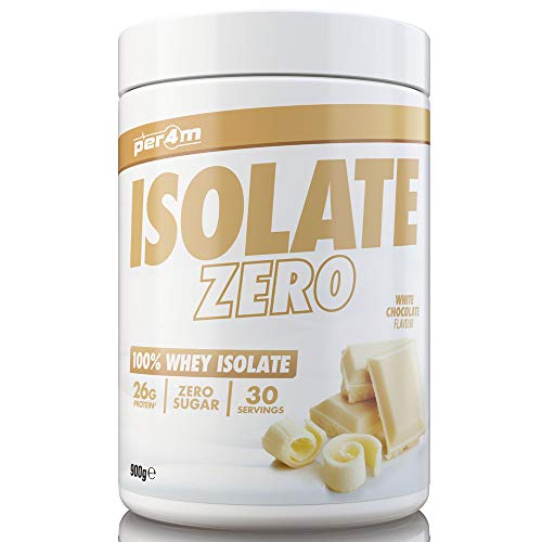 Per4m ISOLATE Zero | 30 Servings of High Protein Isolate Shake with Amino Acids