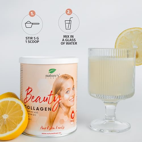 Nature's Finest by Nutrisslim Bovine Collagen Supplements for Women, True Collagen Booster