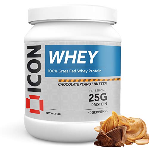 ICON Nutrition Whey Protein Powder 960g, 30 Servings - Chocolate Peanut Butter