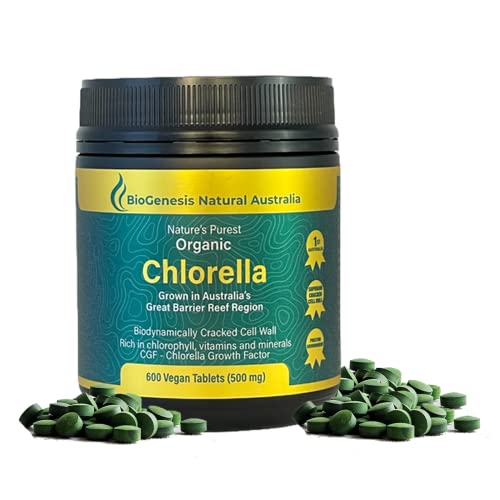 BioGenesis Chlorella Tablets, 600 Tablet Count (500mg)