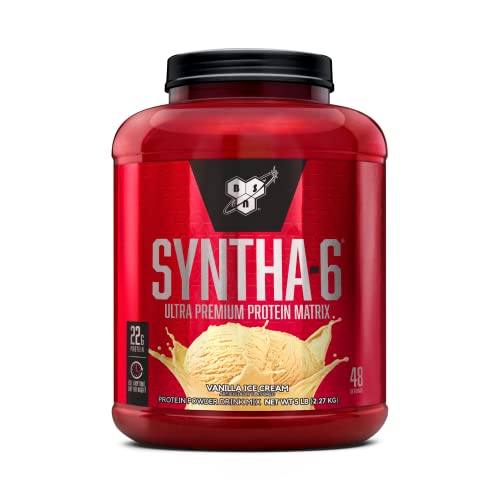 BSN SYNTHA-6 Whey Protein Powder with Micellar Casein, Milk Protein Isolate Powder