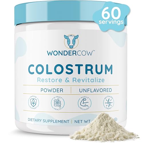 WonderCow Colostrum Powder Supplement for Gut Health, Immune Support