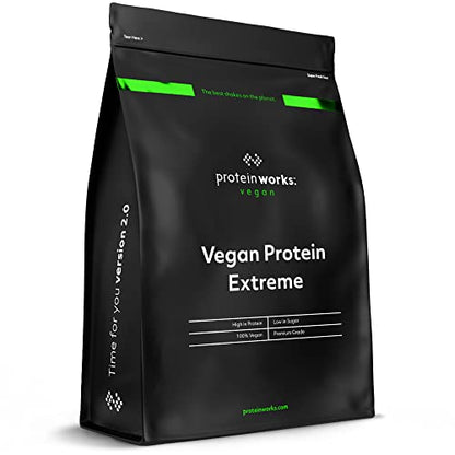 Protein Works - Vegan Protein Extreme | 29g Plant Based Protein | Added Vitamin Blend