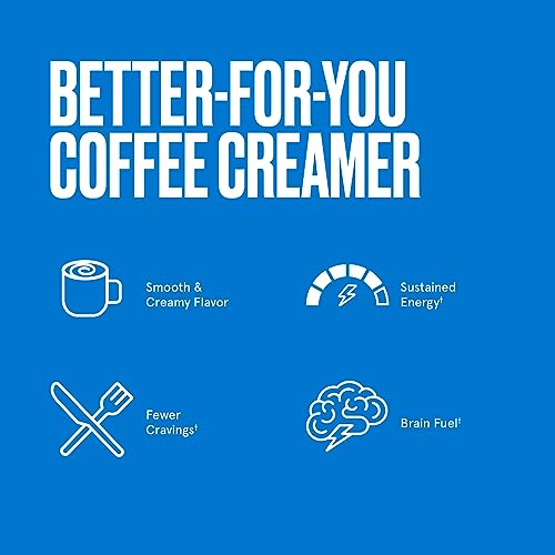 Bulletproof French Vanilla Creamer, 14.8 Ounces, Keto Coffee Creamer with MCT Oil