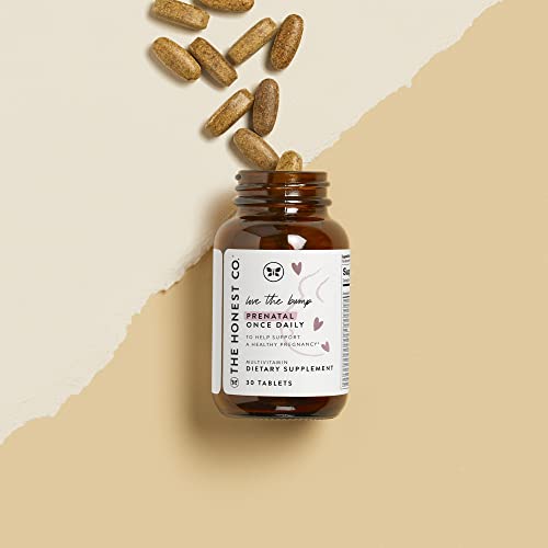 The Honest Company Love the Bump Prenatal Once Daily Supplement | NSF-Certified, Non-GMO