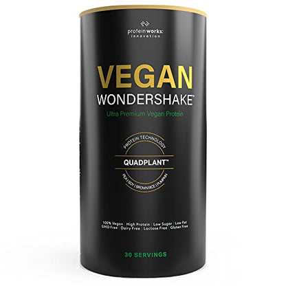 Protein Works - Vegan Wondershake, Vegan Protein Shake, Multi Award Winning Vegan Protein Powder