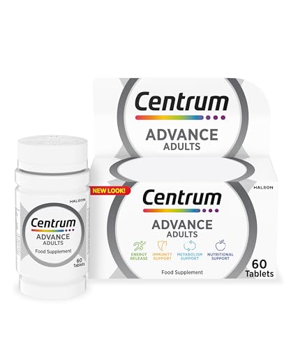 Centrum Advance Multivitamin & Mineral Supplements, 24 essential nutrients including 