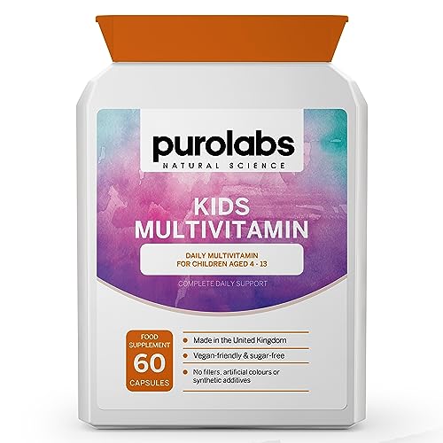 Kids Vitamins - Multivitamin for Kids with Calcium, Zinc, Iron, Vitamin C, B12, D3 and More