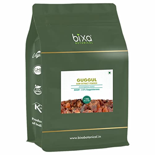 bixa BOTANICAL Guggul (Commiphora Mukul) Dry Extract - 2.5% Guggulsterones by UV