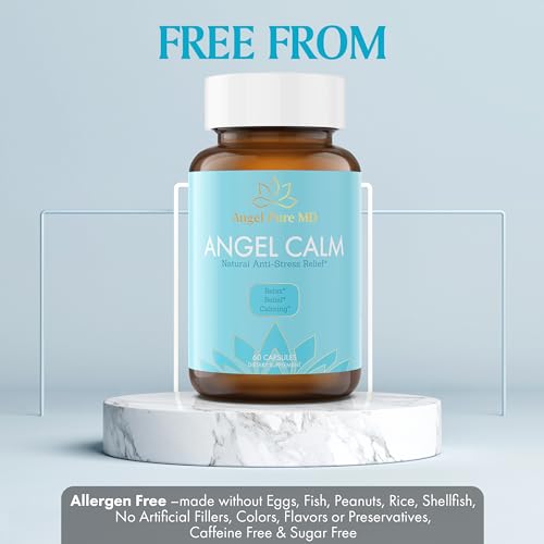 Angel Calm Stress Relief Supplement for Women & Men and Meno-Pro Menopause Probiotics