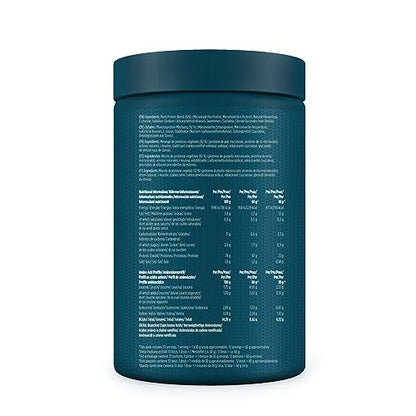 Kinetica Vanilla Flavour Plant Protein 1kg | Blend of Pea and Rice Protein | Vegan