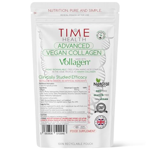 Vollagen® Advanced Vegan Collagen - 18 Amino Acid Complex in Ratio of Collagen