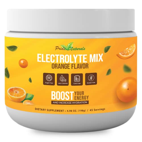 Electrolyte Powder - Refreshing Workout Recovery Electrolytes, Sugar Free, Gluten Free 