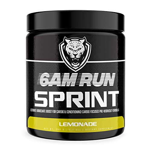 6AM Run Sprint - Pre Workout Powder for Instant Energy Boost for Cardio and Focus