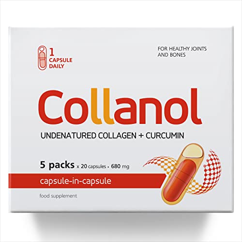 Collanol - Innovation in The Care of Healthy Joints - Liquid Formula in a Double Capsule 3D Collagen