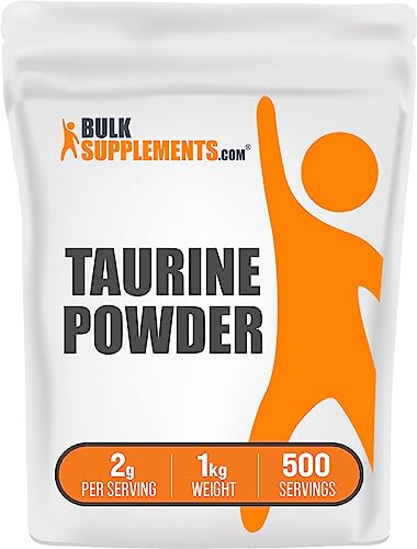 BULKSUPPLEMENTS.COM Taurine Powder - Taurine Supplement, Taurine 2000mg