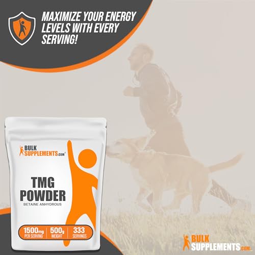 BULKSUPPLEMENTS.COM Betaine Anhydrous Powder - Trimethylglyine, TMG Supplements