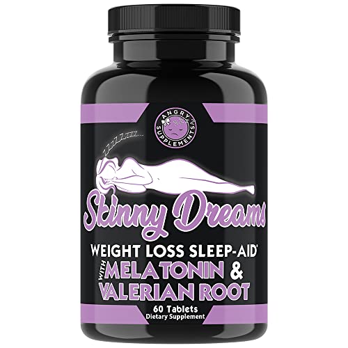 Angry Supplements Skinny Dreams, Night Time for Restful Sleep All-Natural Weight Loss