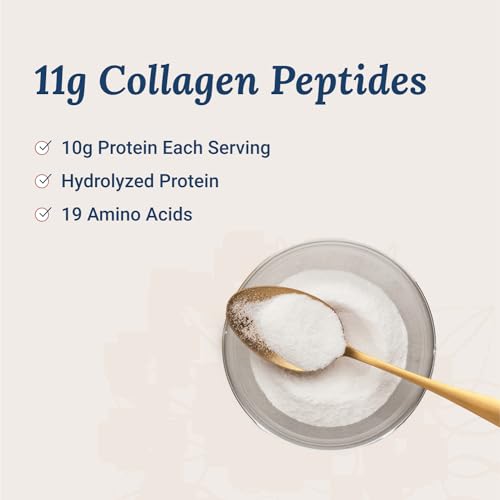 Collagen Peptides Powder - Grass-Fed Hydrolysed Collagen Powder Supplement