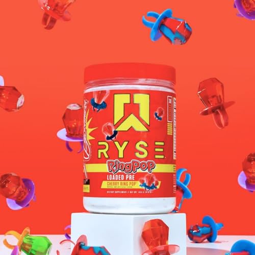 RYSE Up Supplements Loaded Pre Workout Powder Supplement for Men & Women