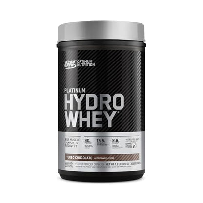 Optimum Nutrition Platinum Hydrowhey Protein Powder, 100% Hydrolyzed Whey Protein