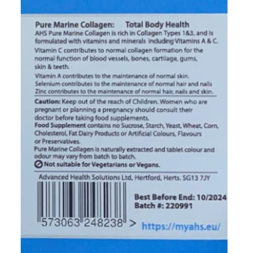 AHS Pure Marine Collagen 120 Tablets