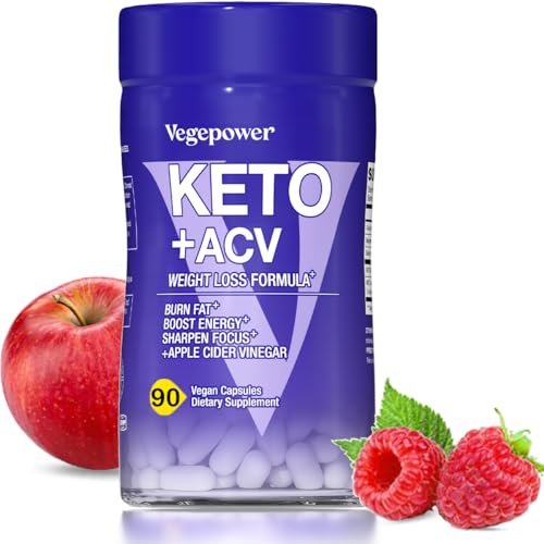 Strength Keto Pills + ACV for Men & Women - Exogenous Ketones Keto Supplements