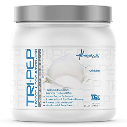 Metabolic Nutrition - TRIPEP - Tri-Peptide Branch Chain Amino Acid, BCAA Powder