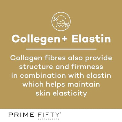 Prime Fifty Liquid Collagen 5,000mg, 14 x 15ml Sachets – Passion Fruit Flavour