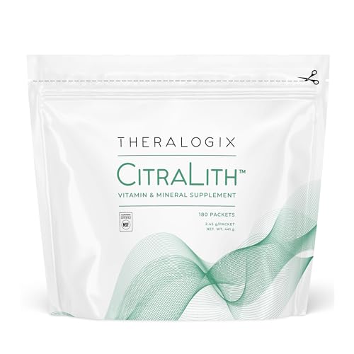 Theralogix CitraLith Vitamin & Mineral Supplement - 90-Day Supply - Kidney Health 